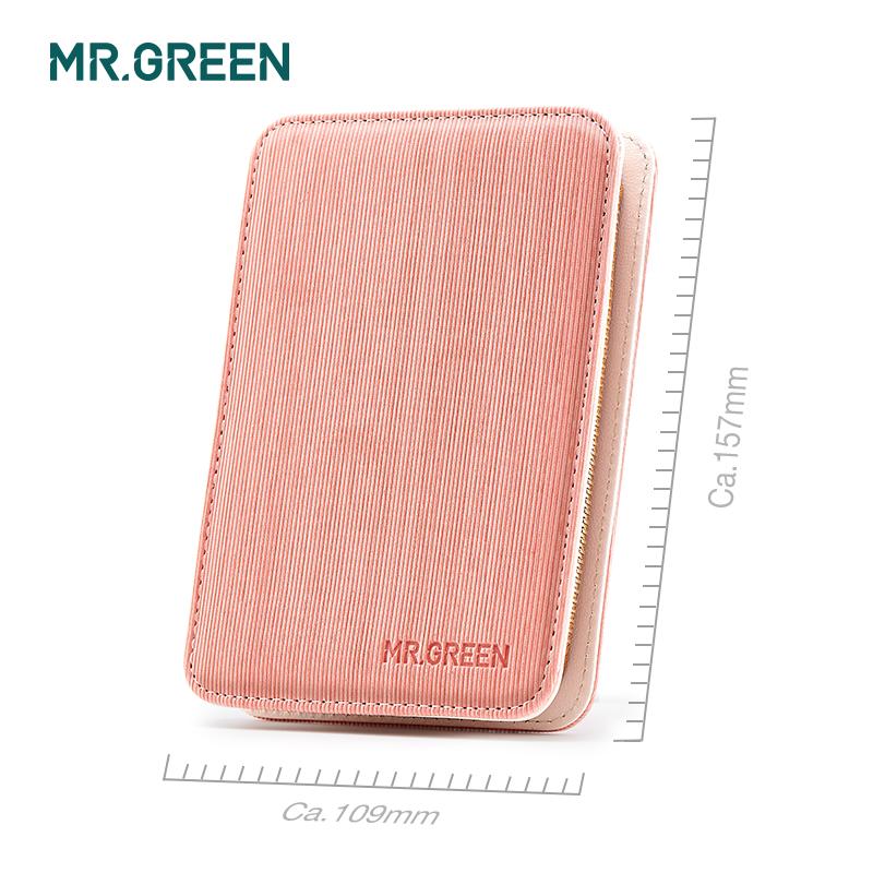 MR.GREEN Maniküre-Set, Pediküre-Sets, Nagelknipser, Werkzeuge, Edelstahl, professionelle Nagelschere, Cutter, Reiseetui-Set, 7-in-1