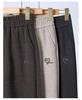 Mom's Wool Casual Pants: High-Waist, Loose-Fit, Plus-Size for Autumn/Winter