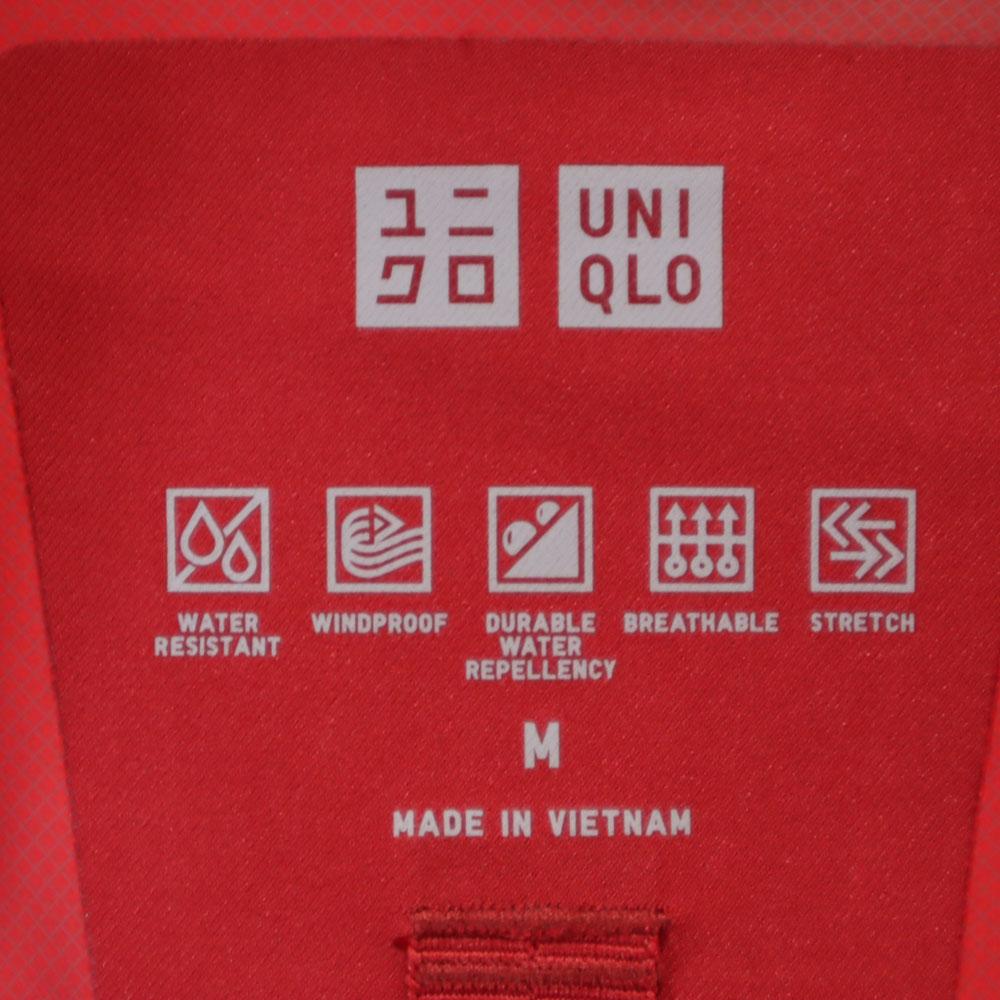 Uniqlo Zip Jacket M Red Raincoat Men's Used