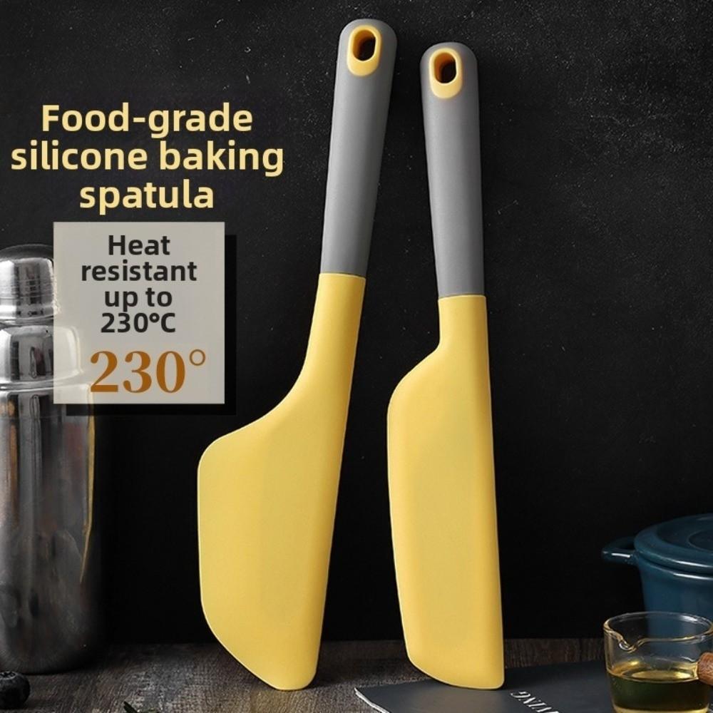Silicone Silicone Spatula Non Stick Cake Cream Scraper Baking Spatula Scraper  Batter Folding