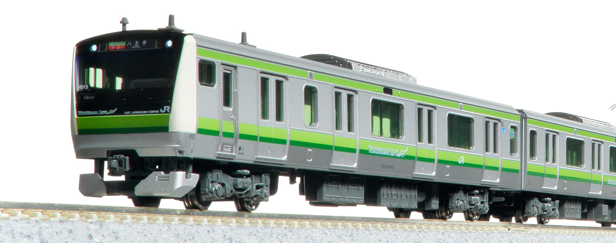 

KATO N Gauge E233 Series 6000 Yokohama Line Model 8-Car Set, Train, 10-1994