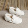 Warm Birkenstock Shoes, Inner Height Increase, Small Fluffy Shoes, New Winter Models, Outer Wear, Doudou Shoes, Velvet Cotton Shoes