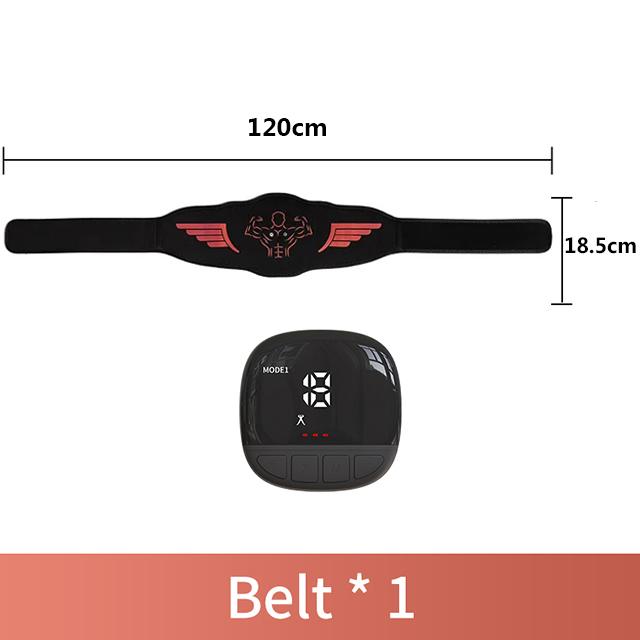 Ems Abdominal Trainer Belt Muscle Stimulator Abs Muscle Toner Display Calorie Consumption Body Slim  Weight Loss Fitness Massage