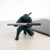 Ninja Pen Holder 3D Printed Samurai Pencil Stand Warrior Figurine Desktop Organizer for Office Desk Accessories Gag Gift for Men Coworkers