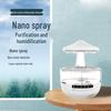 Mushroom-Shaped Rain Cloud Humidifier & Aroma Diffuser with Seven-Color Sleep Light