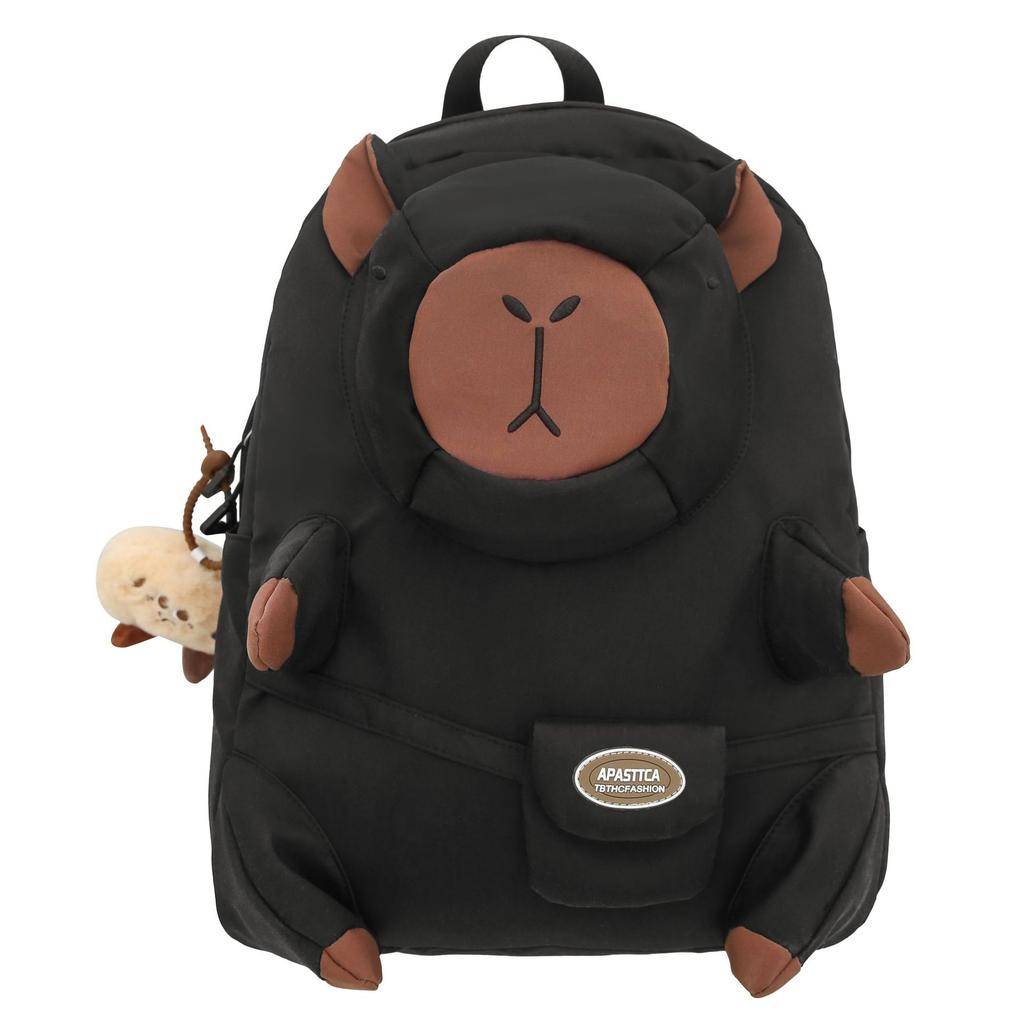 School bag 2025 new cute cartoon ins wind backpack casual simple go out play bag lightweight versatile school bag