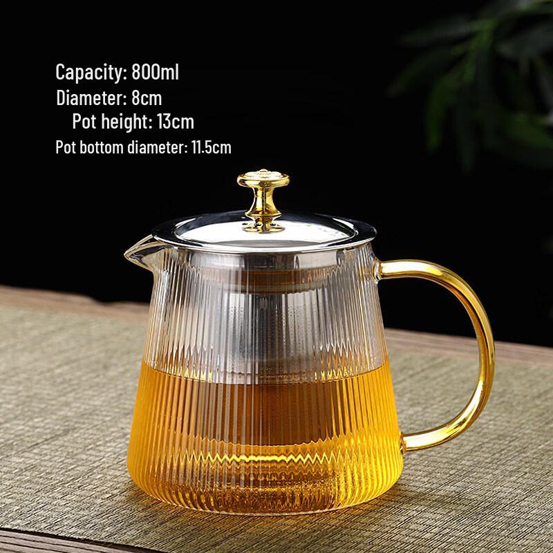 ZISIZ Glass Teapot