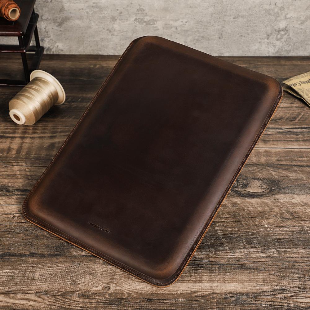 Custodia Borsa Portatile in Vera Pelle di Lusso per MacBook Air 13 M1 M2 M3 M4 Macbook Pro 14 Custodia Borsa Pro 13 pollici Pochette