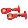 RC Front Upper Arm Aluminum Alloy Suspension Arm Accessories for Tamiya TT02 110 RC CarRed
