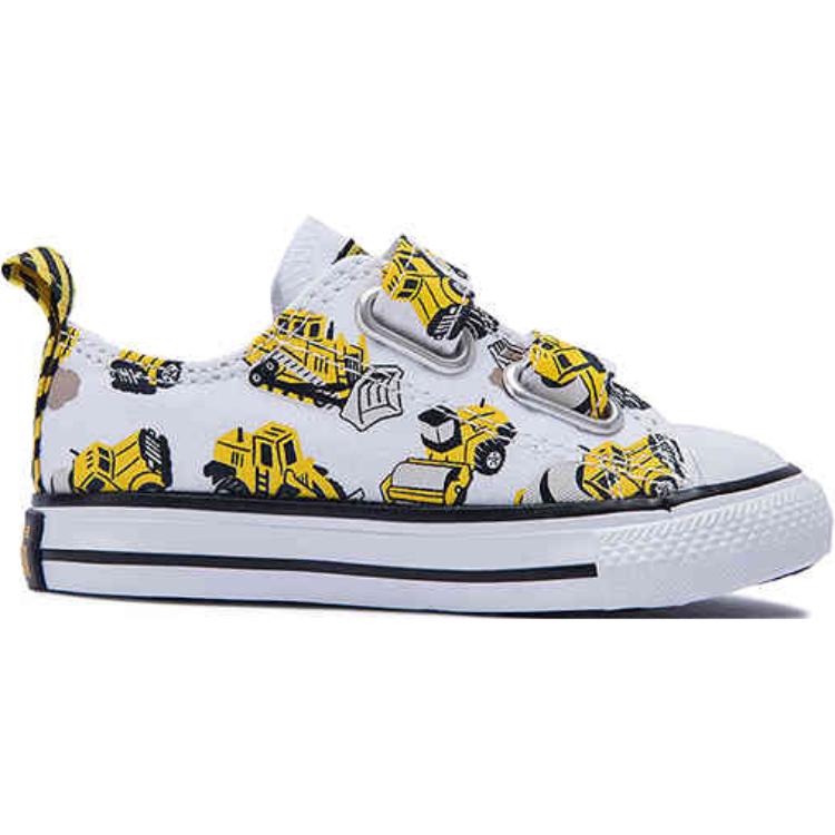 Converse Chuck Taylor All Star Comfortable Soft Low Top Walker Shoes Baby Shoes White Yellow A12610C