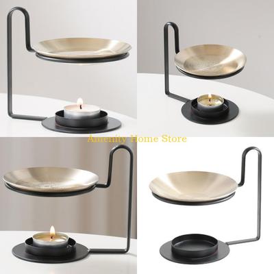 F26C Fragrances Essential Oil Burners Wax Melt Burners Tealight Wax Warmer for Stress Relief,Meditations and Massage