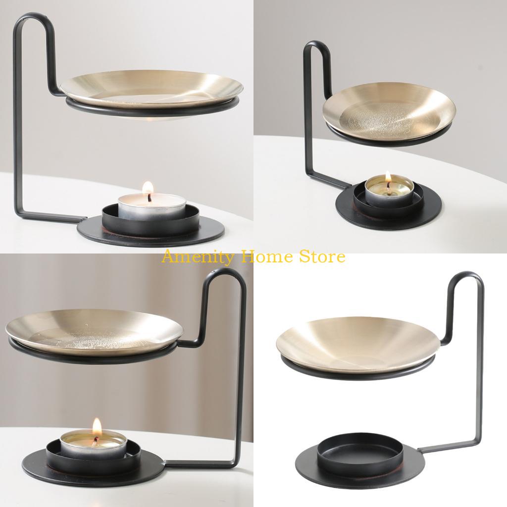 

F26C Fragrances Essential Oil Burners Wax Melt Burners Tealight Wax Warmer for Stress Relief,Meditations and Massage CN