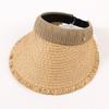 Straw Hat Women's Summer Raffia Empty Top Headband Sun Protection Outdoor Travel Fashion Sun Hat Sales