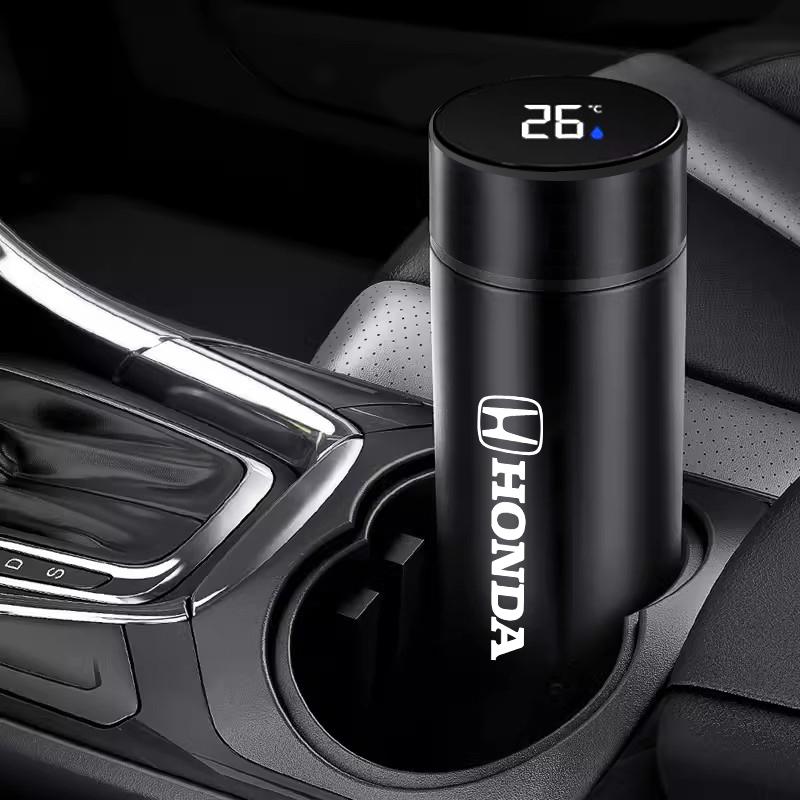 500ML Car Vacuum Cup Thermos Mug 304 Stainless Steel Kettle Teapot For Honda Civic FIT CRV Jazz HRV 5th City CRX Pilot B-series ajt256