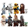 Bloques de Construcción de Figuras de Película de Star Wars Skywalker Batalla Juguete de Ensamblaje Set KM66037-66044 8 Piezas