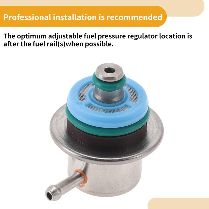 UXCELL Fuel Pressure Regulator for Ford E-150 99-04 No.XR3E9C968AA Metal 20-70 Psi
