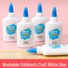 Newcomers Get Three Bottles for 0.01 - Safe, Gentle On Hands Handmade Super Glue, Washable White Glue