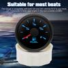 0-90 Ohm Boat Marine Fuel Level Gauge 52mm Pointer Fuel Level Meter 7 Colors LED Display for Universal Boat Car Truck Customized
