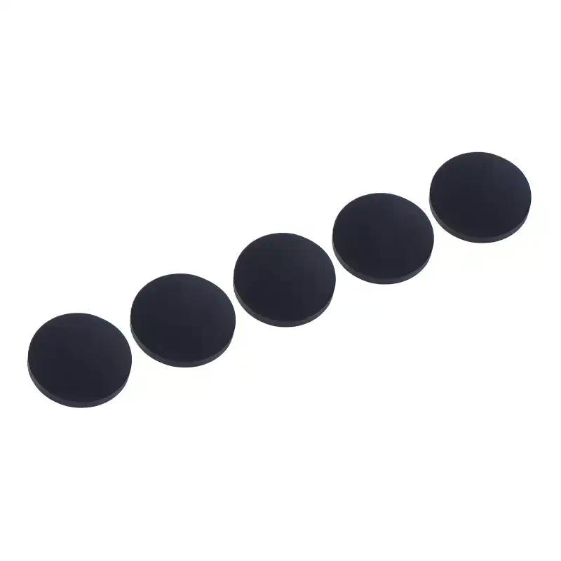 5 PZ Filtro Passa Lunga Onda Infrarossa Alta Qualità Nero 780-1600nm Rotondo Diametro=11mm Spessore=1.0MM Per Fotocamere IR Lenti per Scheda M12