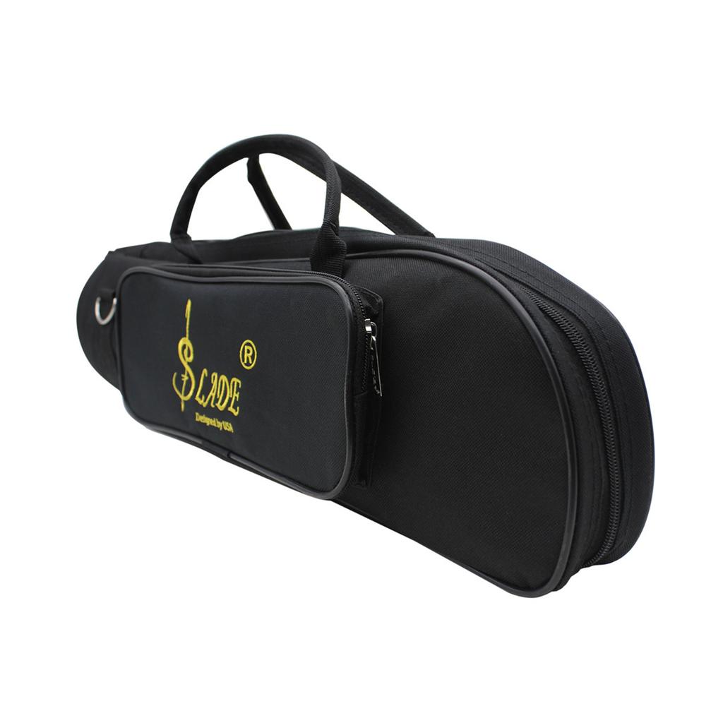 Double Zippers Design Storage Case Trumpet Carrying Case Waterproof Trumpet Bag Lightweight Trumpet Case Trumpet Gig Bag