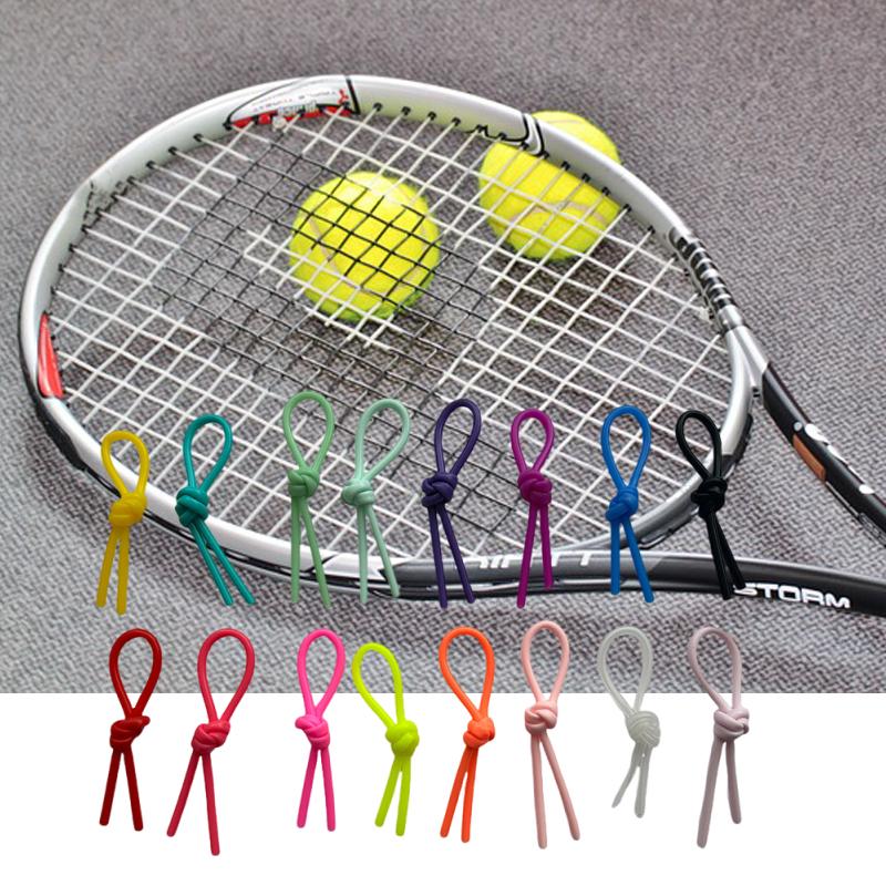 1/8Pcs Silicone Tennis Racket Vibration Dampener, Anti-Shock Knot Damper For Tennis & Squash Racquets