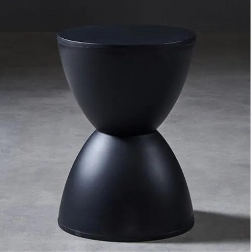 Plastikowy stołek stolik boczny kreatywny design klepsydra stolik nocny modne buty do zmiany okrągły pomost meble domowe