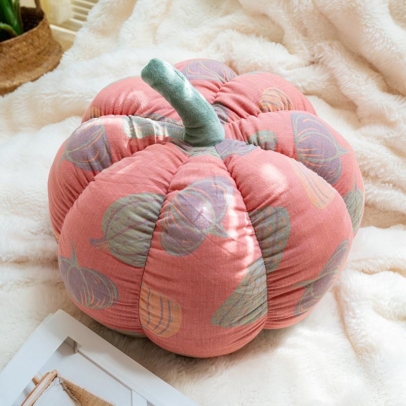 

20/30/40 см имитация забавной тыквы на Хэллоуин плюшевые игрушки милые мягкие растения кукла праздничный реквизит декоративная подушка 20cm розовый