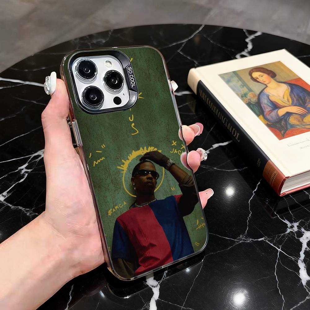 

Streetwear Hip Hop Graphic Phone Case For iPhone 17,16,15,14,13,12,11 Plus,Pro Max,XS,Colorful Silver Black Cover iPhone14ProMax