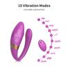 Wireless Remote Control Double Vibrators For Couple Wearable Dildo Female G Spot Stimulator Sex Toys Goods For Women Adults