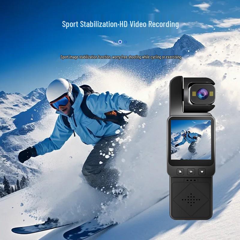 

WiFi-Enabled Portable Outdoor Sports & Cycling Camera No WiFi