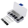370pcs Wire Jumper Pin Connector Housing Terminal Kit and MF Crimp Pins