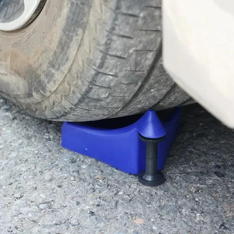 2PCS Multiuse Car Wheel Hose Guide Hose Slide Tire Wedge Car Wash Tool Tire Blocker Anti-winder Wire Winder Auto Washing