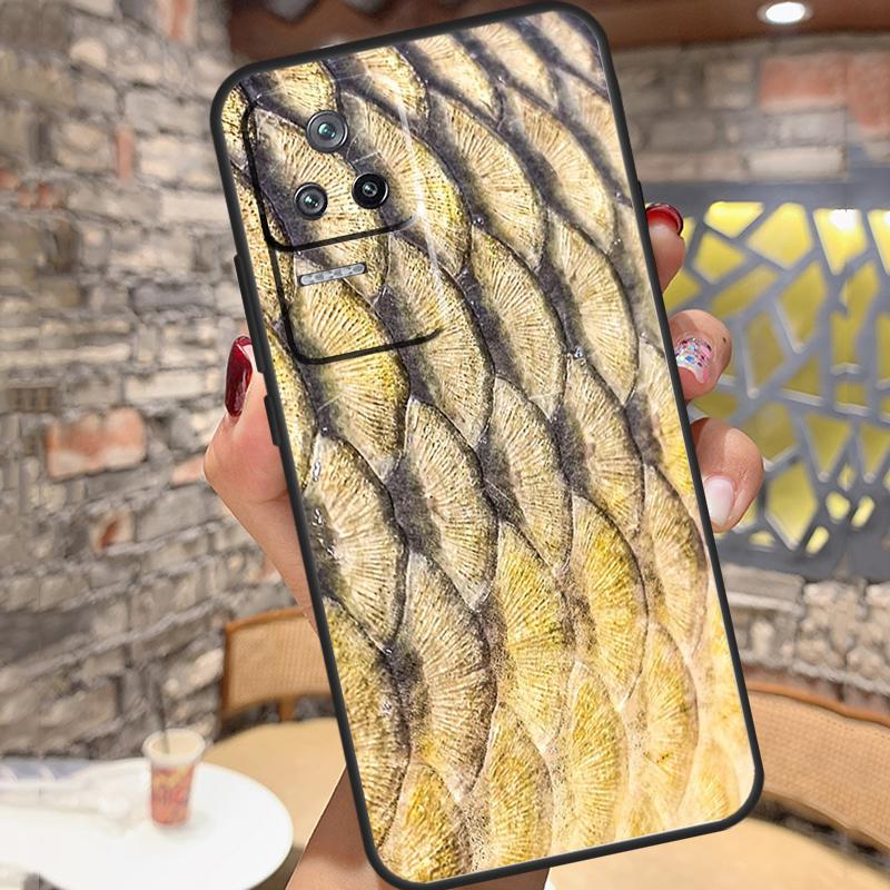 Carp Fishing Fish Case For Xiaomi 15 Ultra 13 14 11T 12T 13T 14T Pro POCO X7 X3 X5 X6 Pro M6 F5 F6 Pro Cover