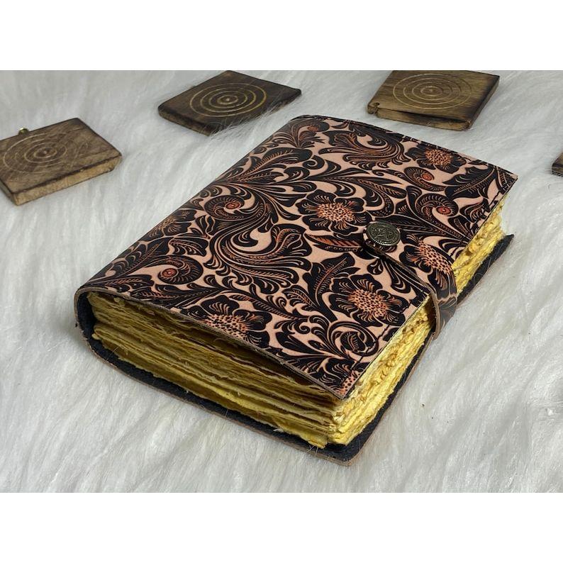 Leather Journal Notebook Gifts for women Writing journal Sketchbook With deckle Edge Paper Christmas gifts