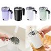 Automatic Stirring Coffee Mug Rechargeable Temperature Display For  Beverages Auto Stirring Milk Cup White, Purple, Green, Black