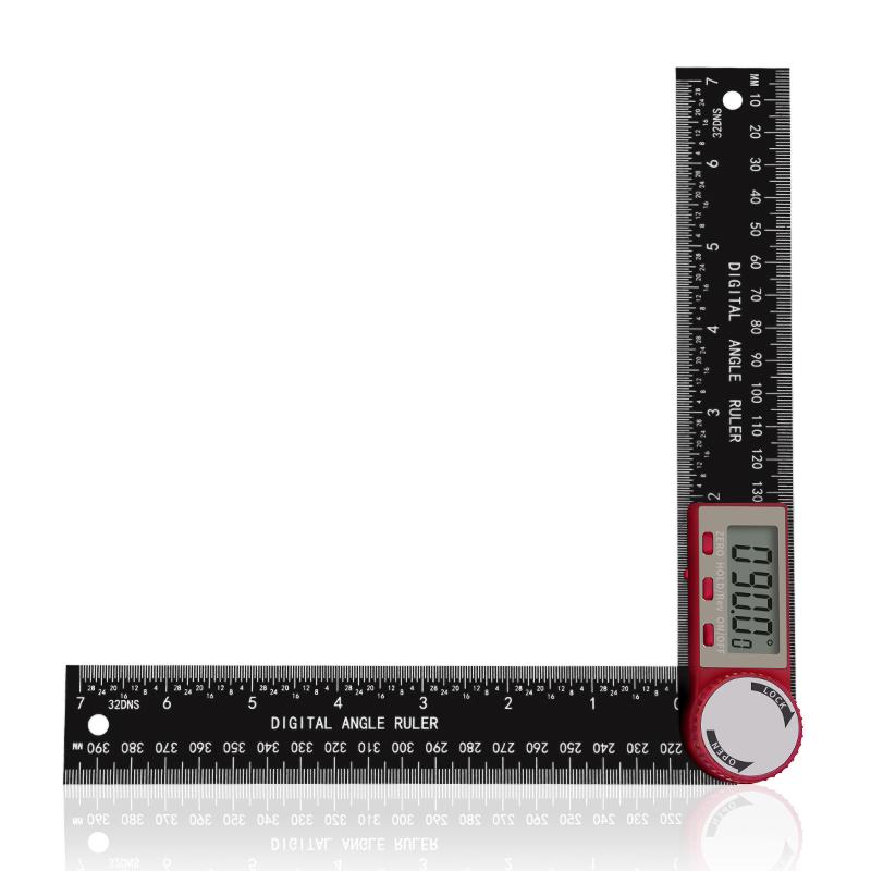 Best Price High Precision Measuring Tools Digital Angle Finder Protractor 200mm, 2 in 1 Miter Saw Protractor, Angle Finder Ruler