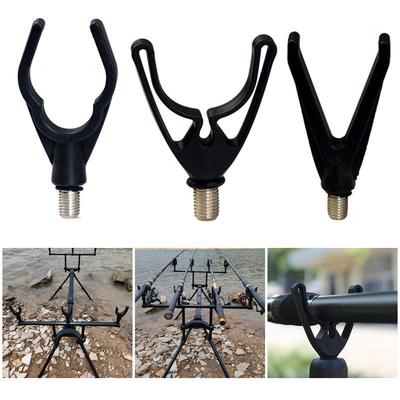 Fishing Rod Rest Head Plastic Bracket Head Fishing Gripper Rest Connect for Carp Fishing Rod Support Easy Install