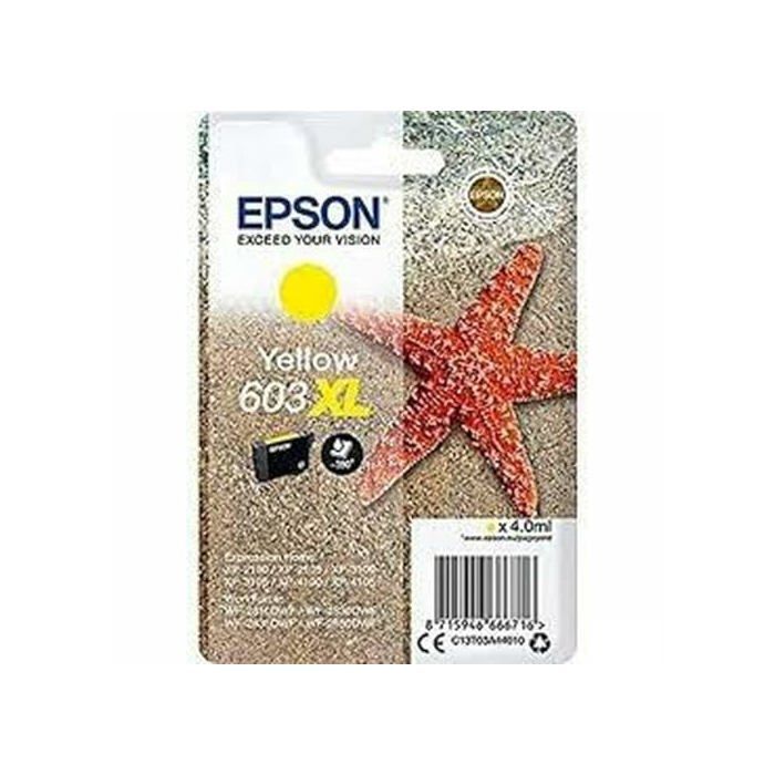 Cartouche d'encre jaune - Epson - XP-2100 - 3100 - 4100 - WF-2830DWF - 2850DWF - 10 unités - Multicolore