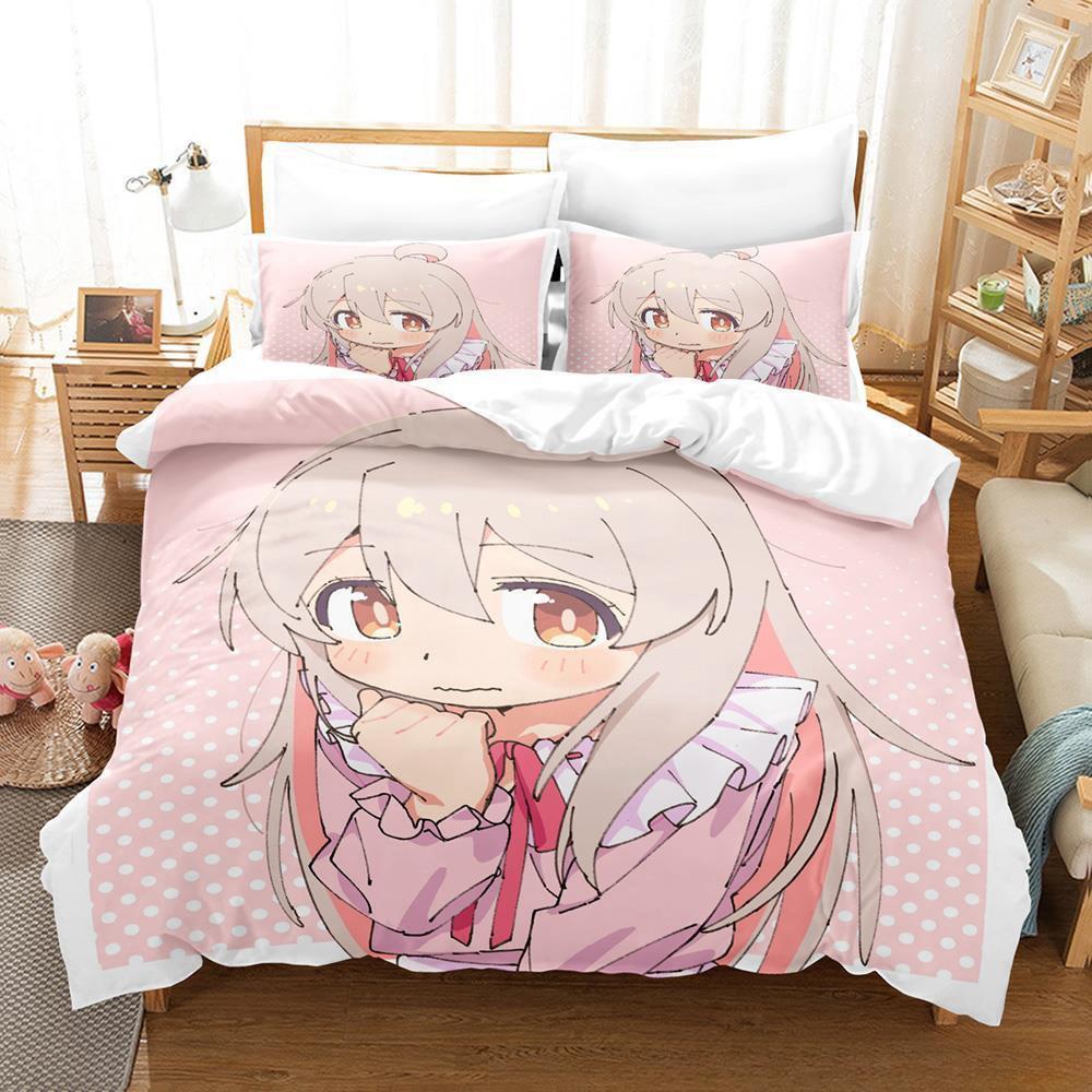 New Onimai IM Now Your Sister Bedding Collection Single Twin Full Queen King Size Bed Collection Adult Kid Bedroom Duvet Cover Collections 3D Anime