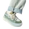 Popular Matcha Green Big Head Shoes Women's 2025 New Versatile Casual Shoes Niche Original Women's Shoes Student Little White Shoes