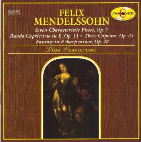 

CD KUMI OGANO - Mendelssohn;Seven Character DICD920182 Europe Classical Used