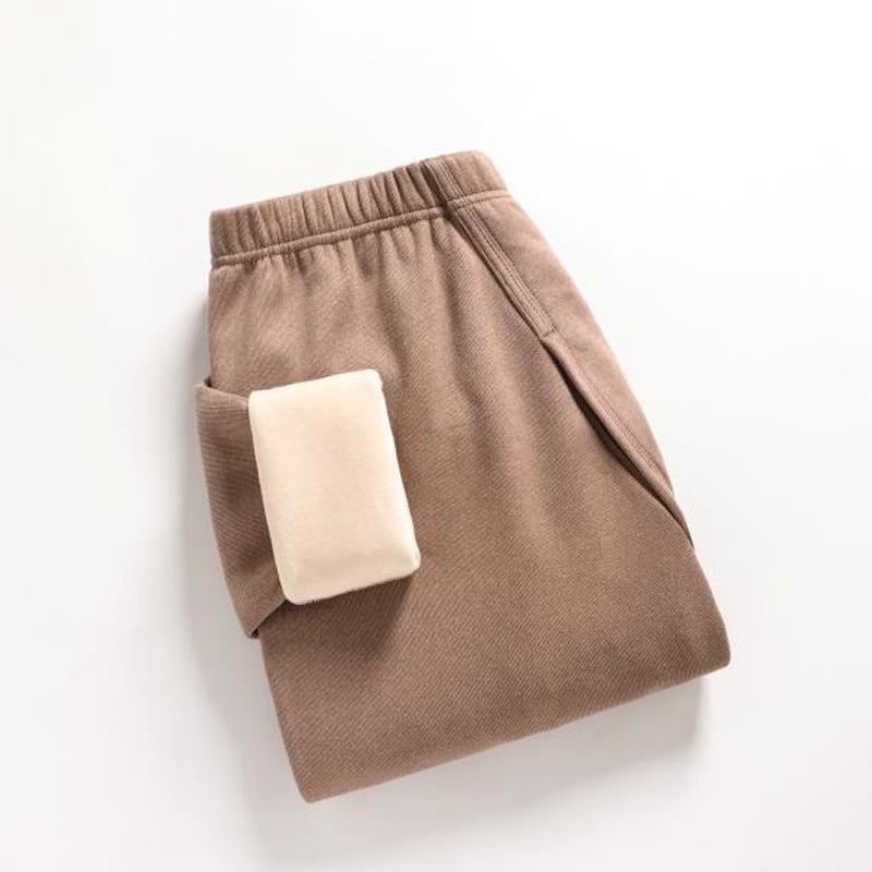 

Термоштаны для мужчин среднего и пожилого возраста, кальсоны, папа носит катионный флис, утолщенные немецким флисом, с хлопковой ватой снизу, на зиму 3XL верблюд