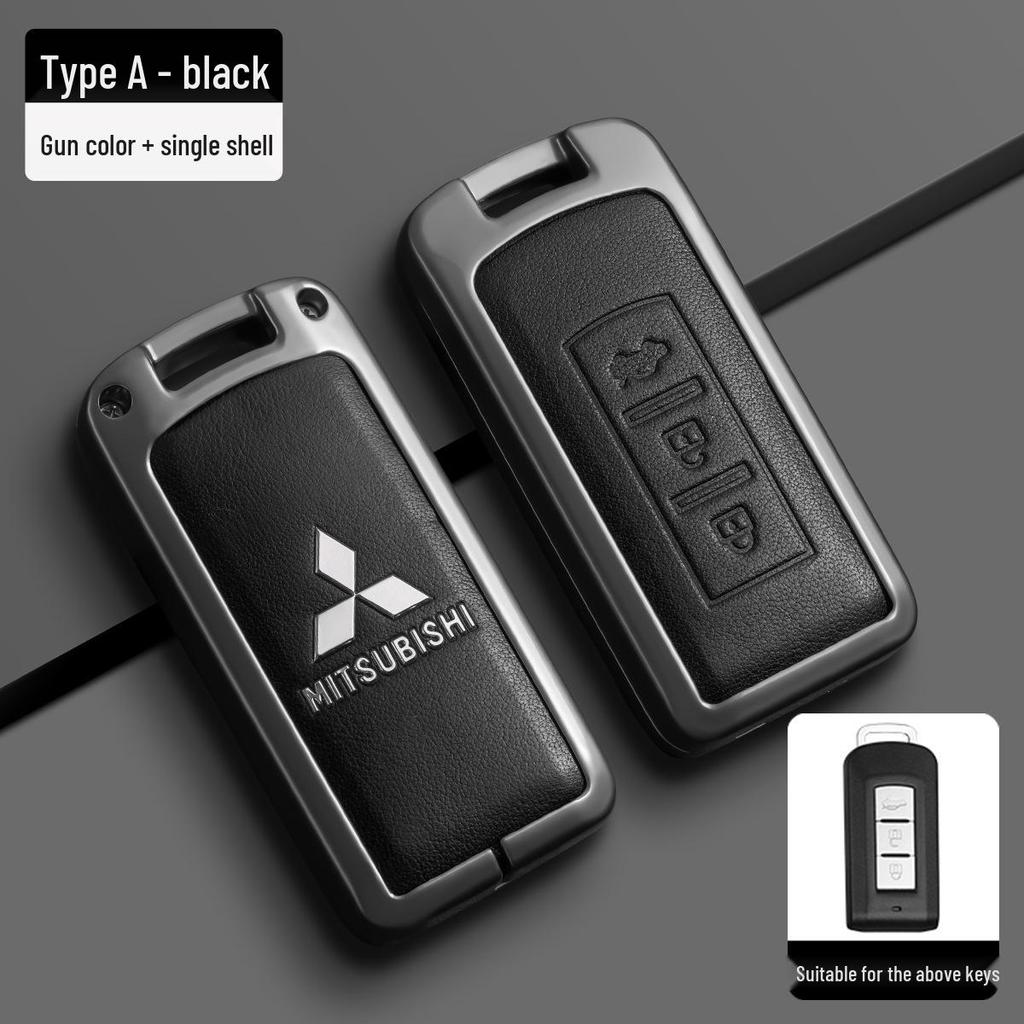 Mitsubishi Outlander/Eclipse/ASX/Pajero Key Case – High-Grade Shell Buckle
