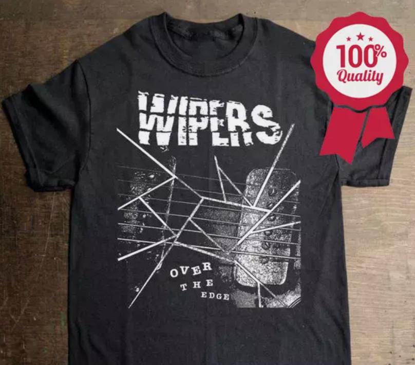 

Футболка взрослая с коротким рукавом Wipers Band Over The Edge Все размеры от S до 4XL L