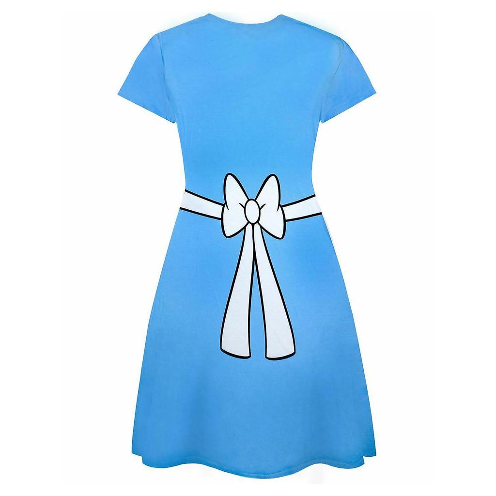 Alice In Wonderland Womens / Ladies Costume Dress