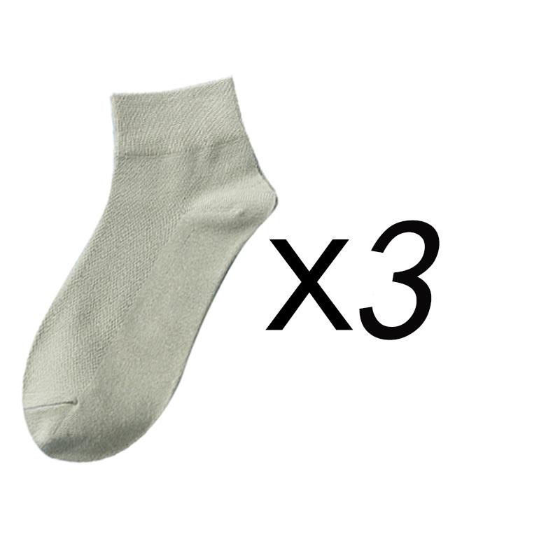 3 Pairs/Lot Men's Cotton Socks High Quality Casual Breathable Male Comfortable Business Soft Simple Fashions Ankle Socks
