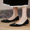 Heeled Women's Single Soft and Comfortable Shoes Sexy Dress Heel Pointed Toe Ladies High Heels Shoes for Women Zapatos De Mujer