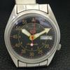 GENUINE VINTAGE SEIKO 5 AUTOMATIC JAPAN 7S26A MENS BLACK DIAL WATCH a702398-5 R124-a702398