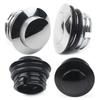 Motorcycle Left+Right Thread Flush Pop Up Gas Cap Vented Fuel Tank Cover For Harley Davidson Road King Softail Dyna