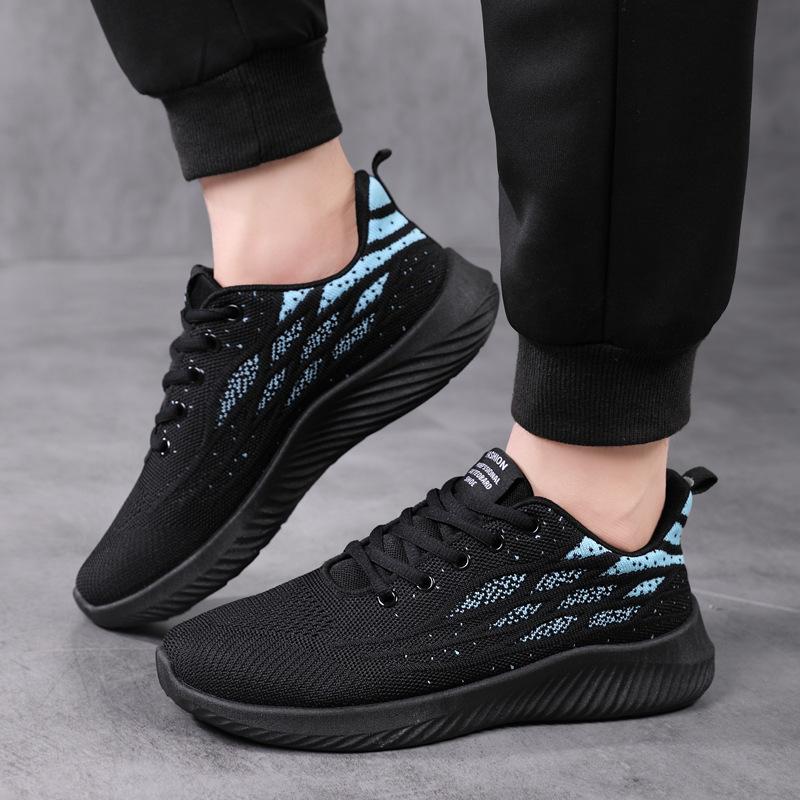 Sneakers men's shoes wear-resistant ultra-light mesh breathable running shoes lightweight shoes men's trendy shoes running shoes outdoor autumn models